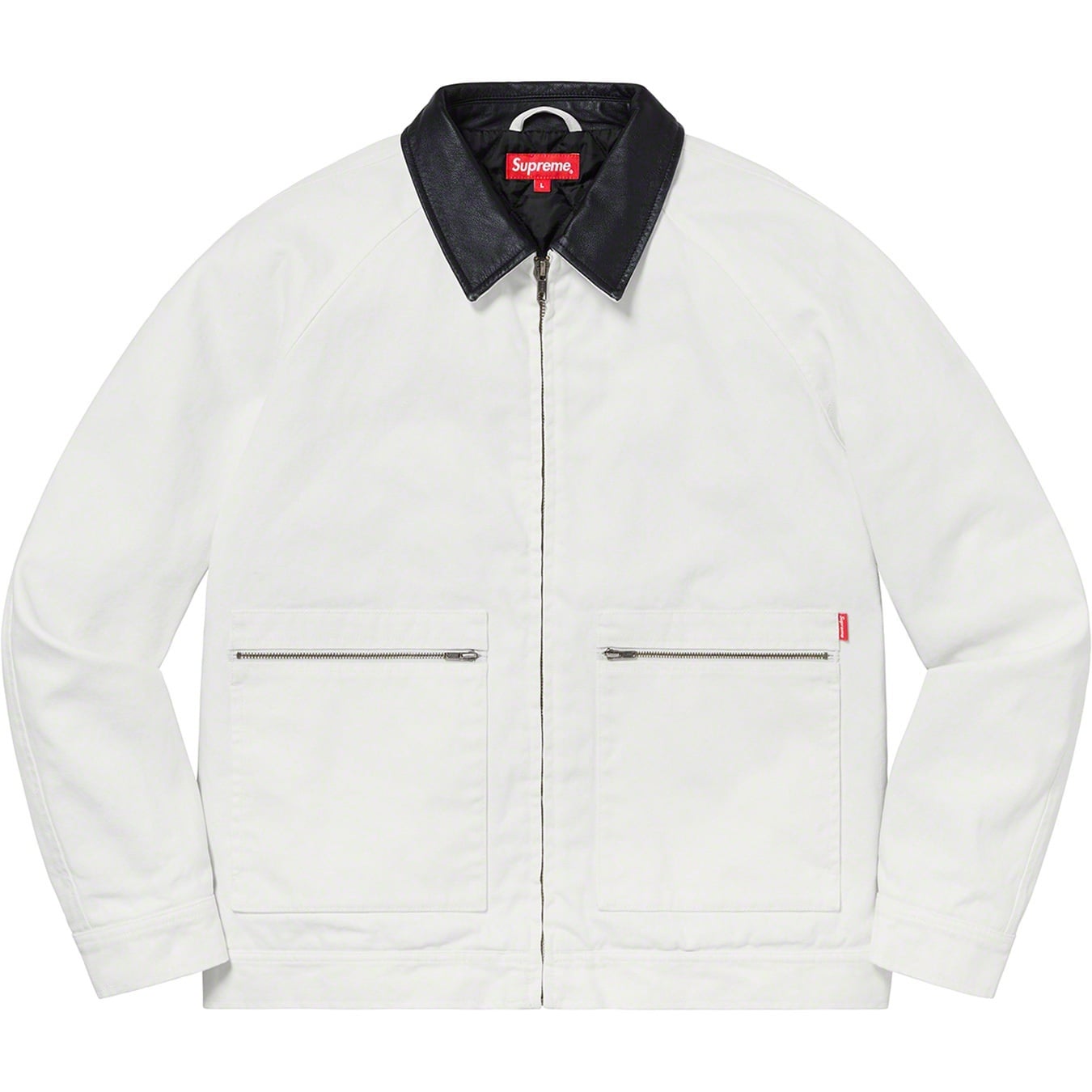 Leather Collar Work Jacket view 4